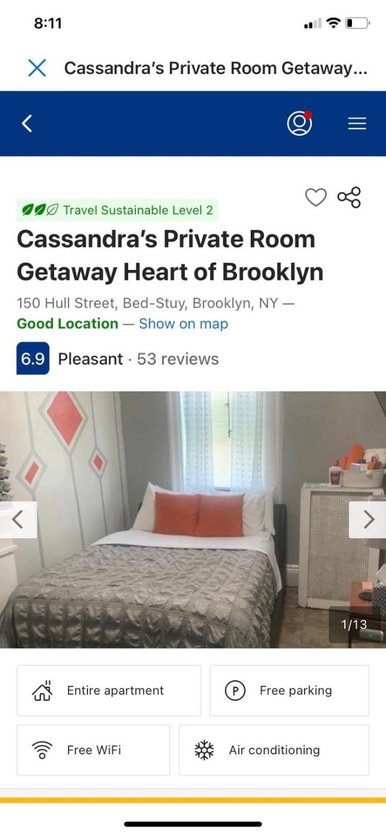 Cassandra'S Private Room Getaway Heart Of Brooklyn 뉴욕 외부 사진